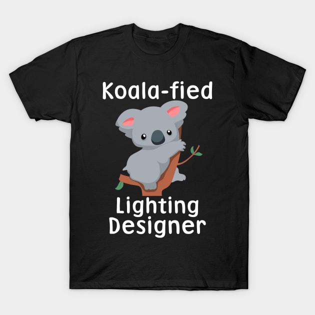 Koala Lighting Designer Shirt T-Shirt by TeeLovely